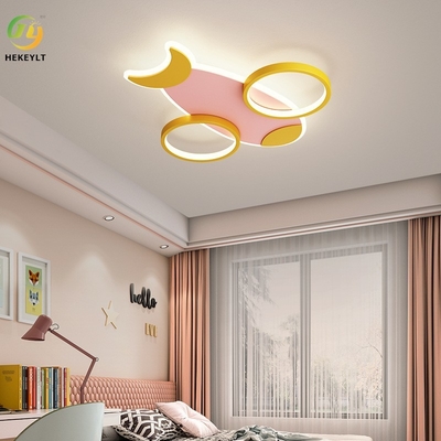 La protezione degli occhi creativa degli aerei del fumetto ha condotto la plafoniera per la stanza dei bambini della stanza della camera da letto